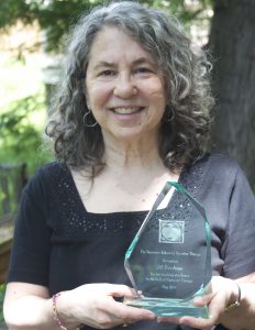 Jill with award